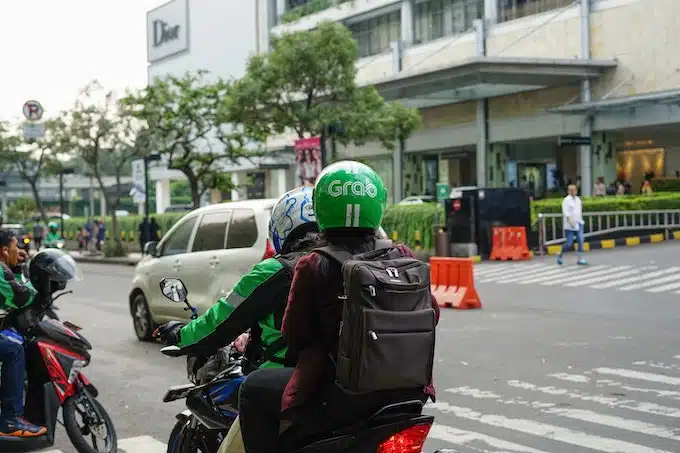 Using Grab app in Thailand