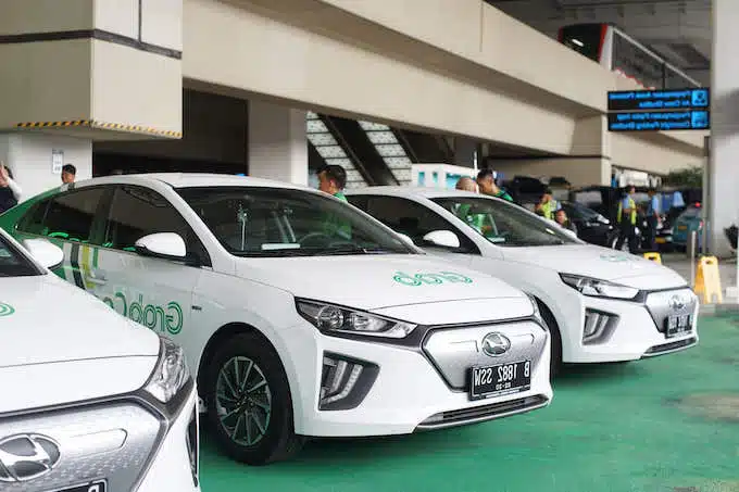 Grab Car in Thailand