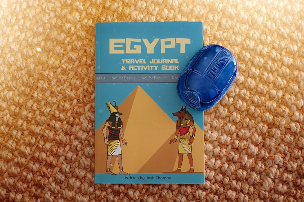 KDP Apple Pages Template for Creating Books like our Egypt Activity and Travel Book