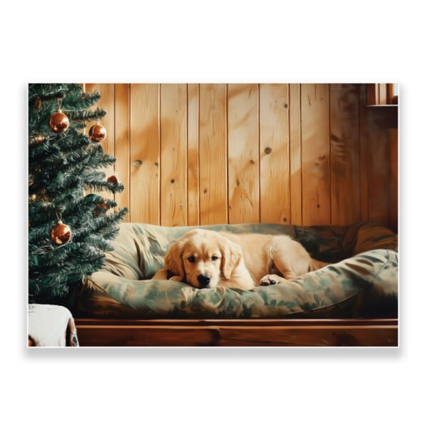 Set of 10 Golden Retriever Greeting Cards – Single Image Design, Blank Inside - Image 2